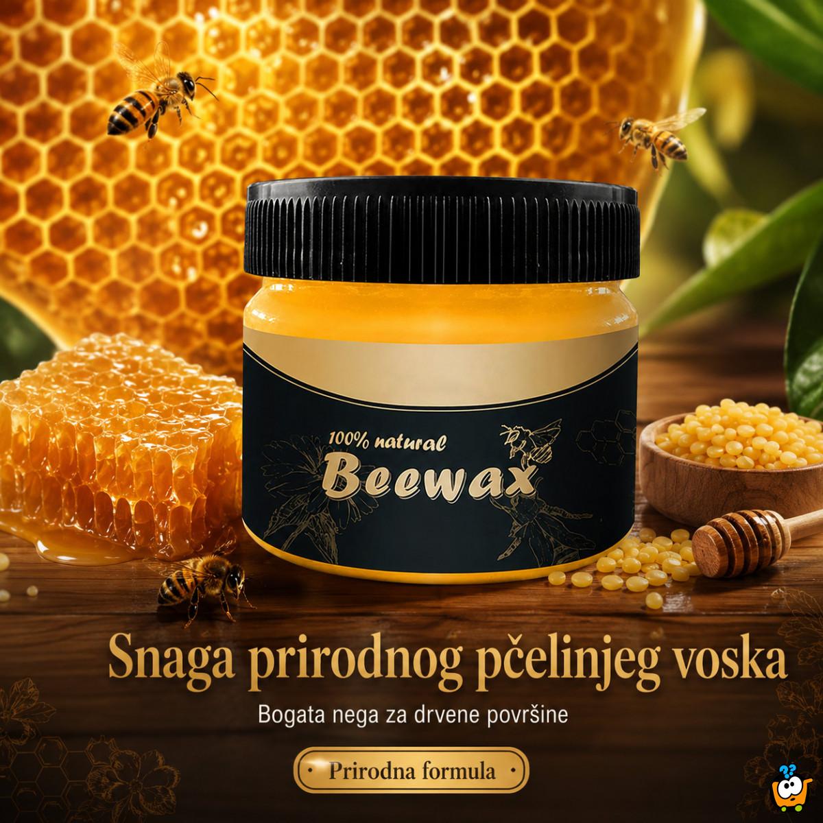 BEEWAX pčelinji vosak za drvo – obnova, sjaj i zaštita nameštaja