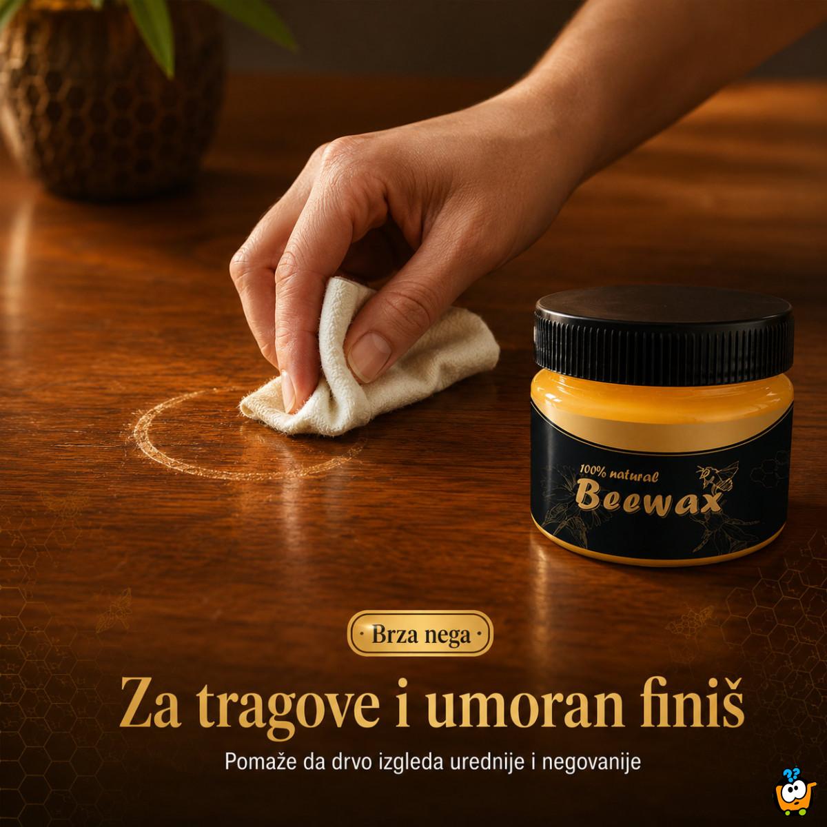 BEEWAX pčelinji vosak za drvo – obnova, sjaj i zaštita nameštaja