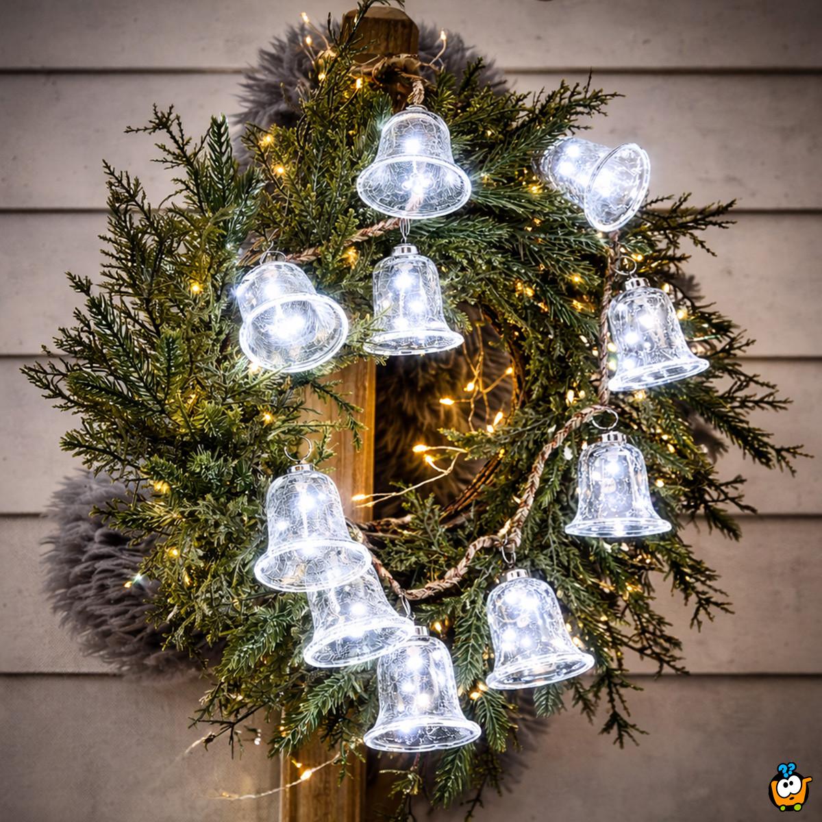 Jingle Bells – Ukrasne lampice od 10m i 100 zvončića