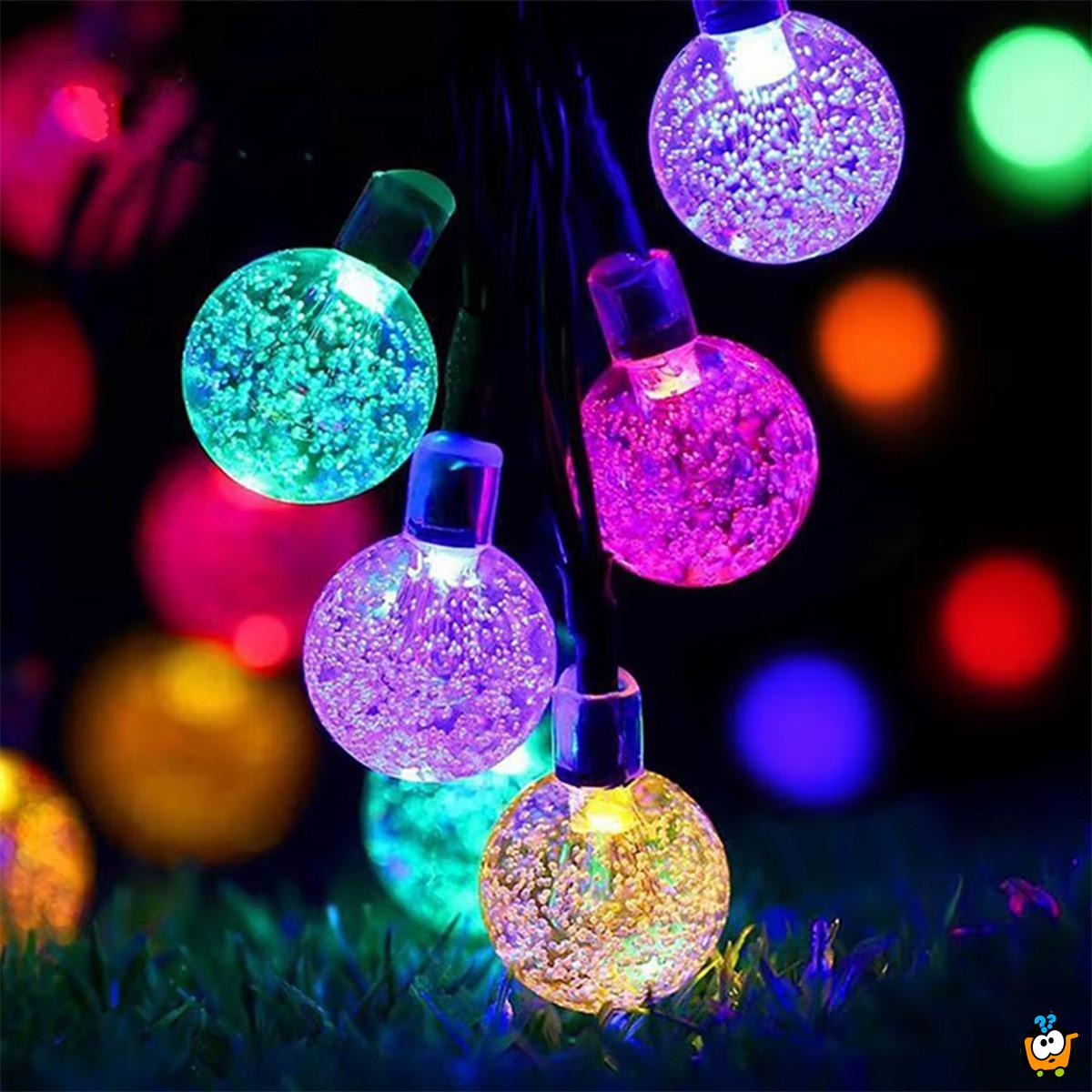 Color Magic Lights - Niz šarenih svetlećih kuglica 3m