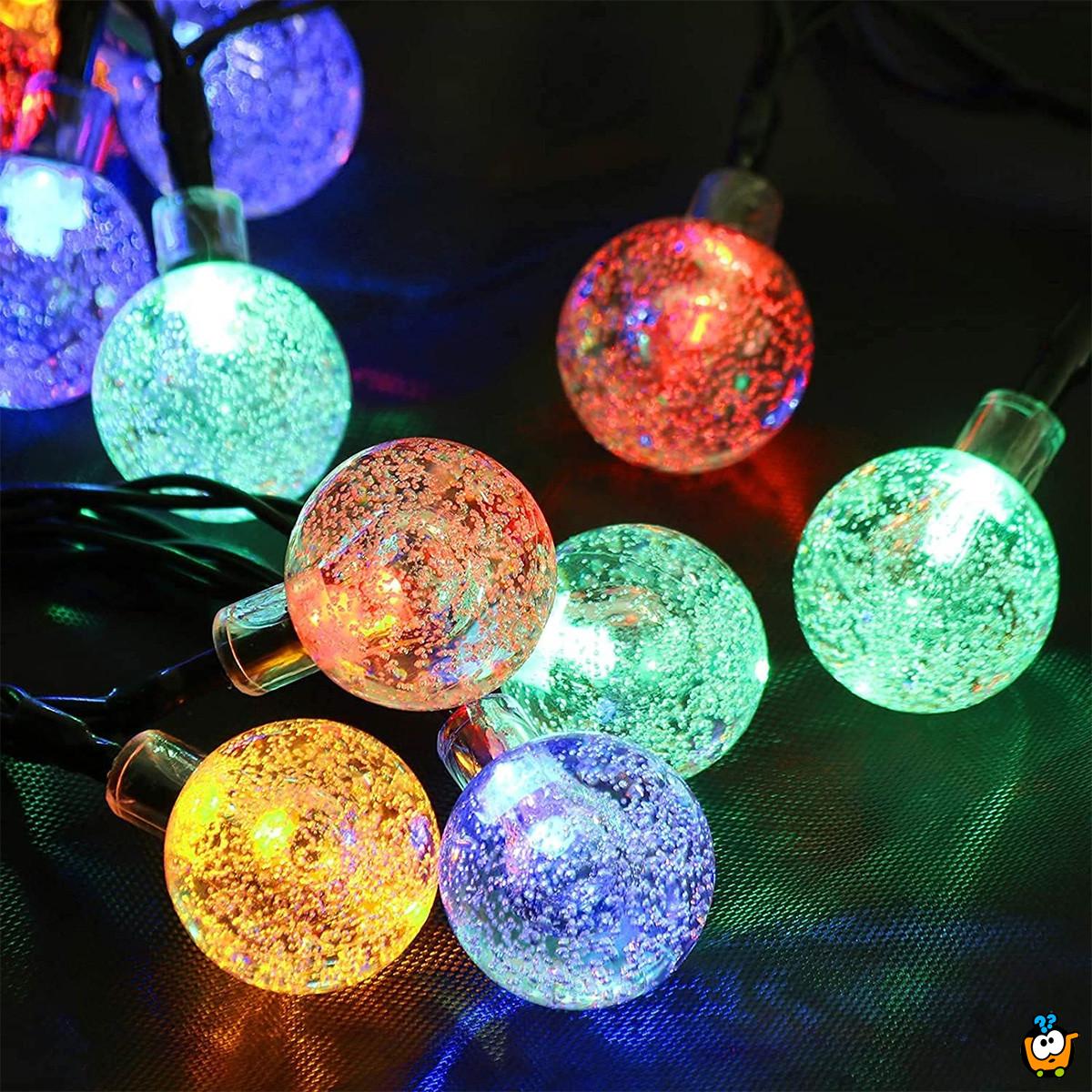 Color Magic Lights - Niz šarenih svetlećih kuglica 3m