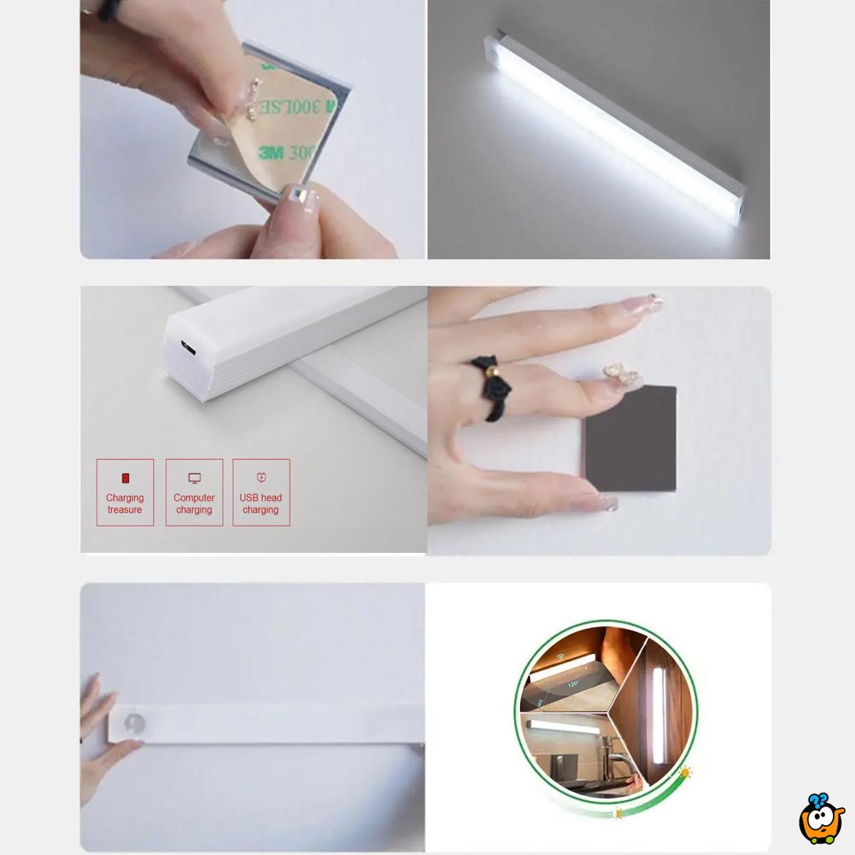Prenosivo LED svetlo sa senzorom pokreta