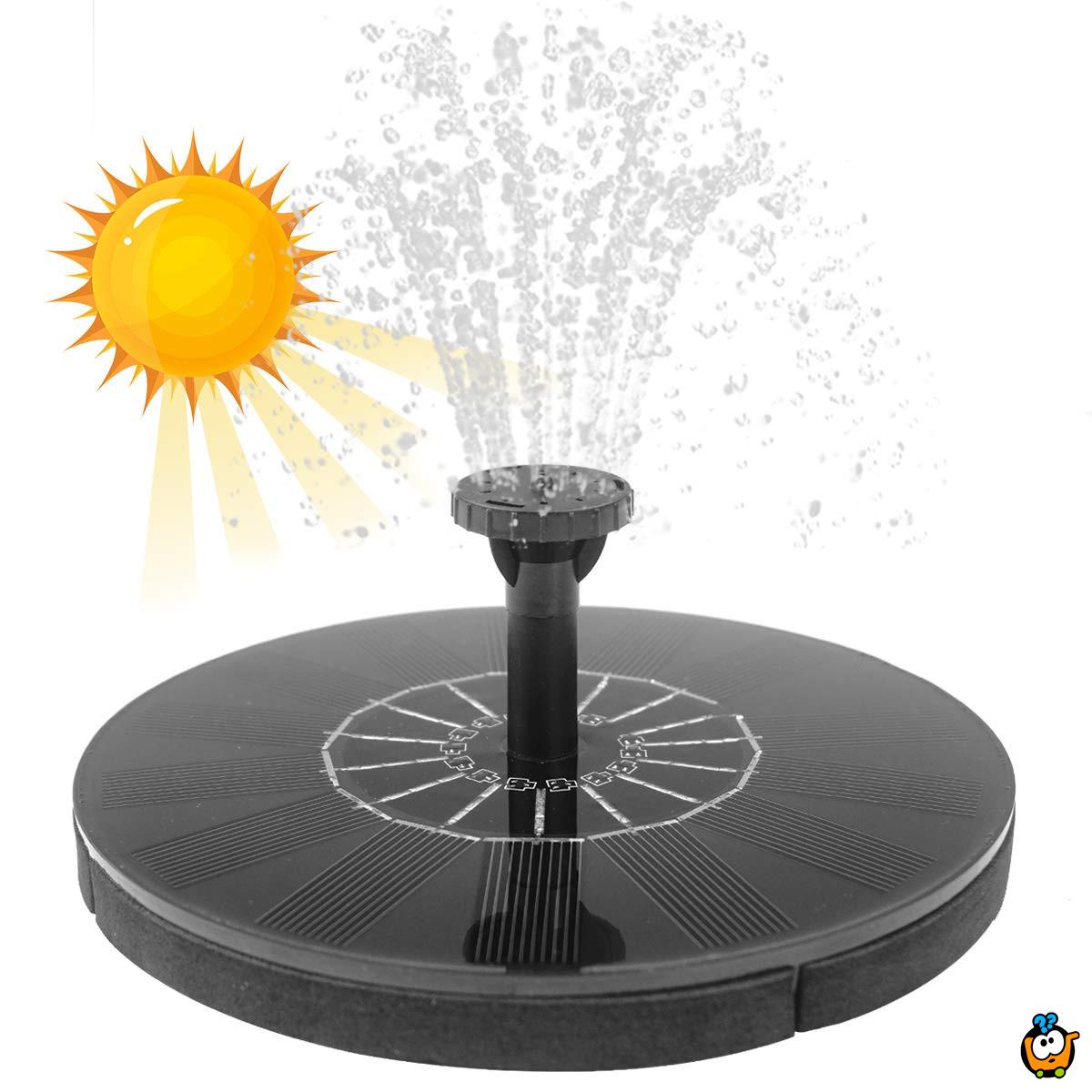Dvorišna solarna fontana - Novo srce Vašeg vrta