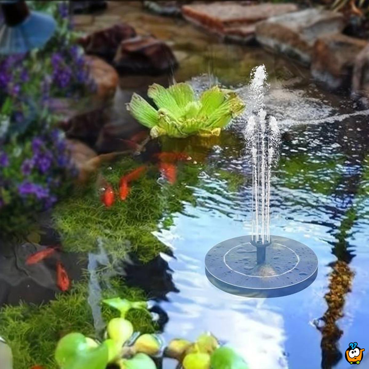 Dvorišna solarna fontana - Novo srce Vašeg vrta