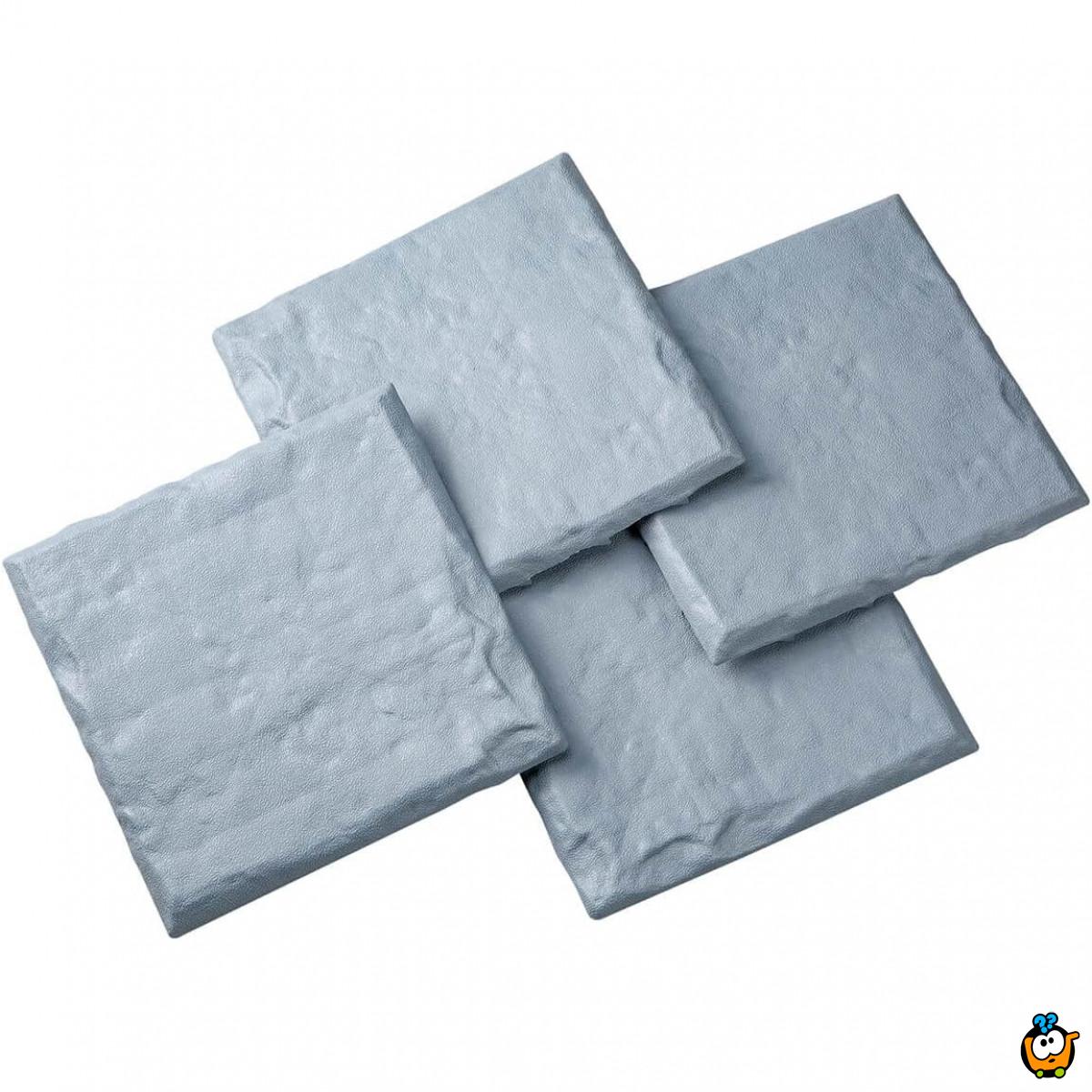 Ubodna PVC ploča za dvorište 40x40 cm - za stazu u imitaciji kamena
