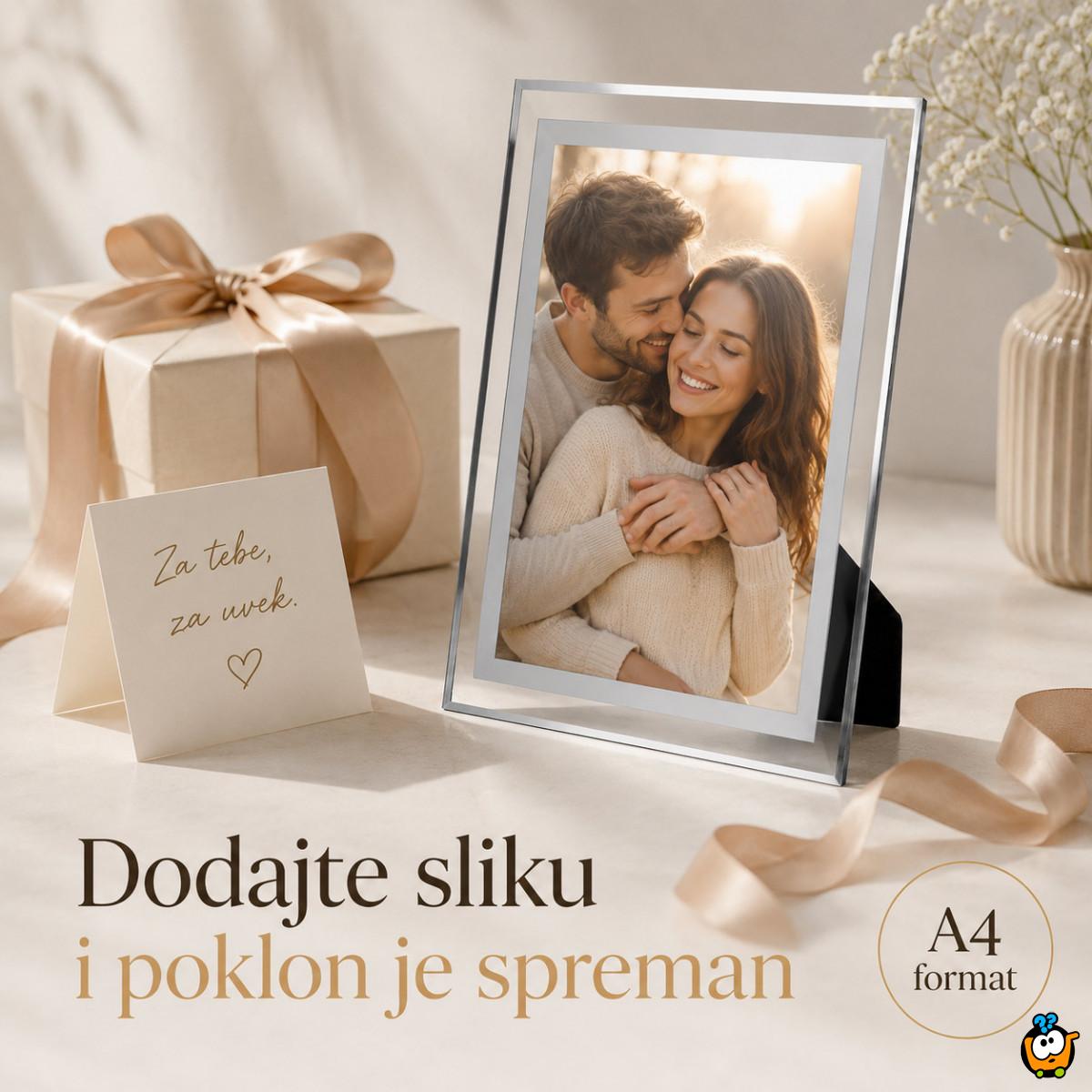 A4 stakleni ram za slike, diplome i postere 21 x 29,7 cm
