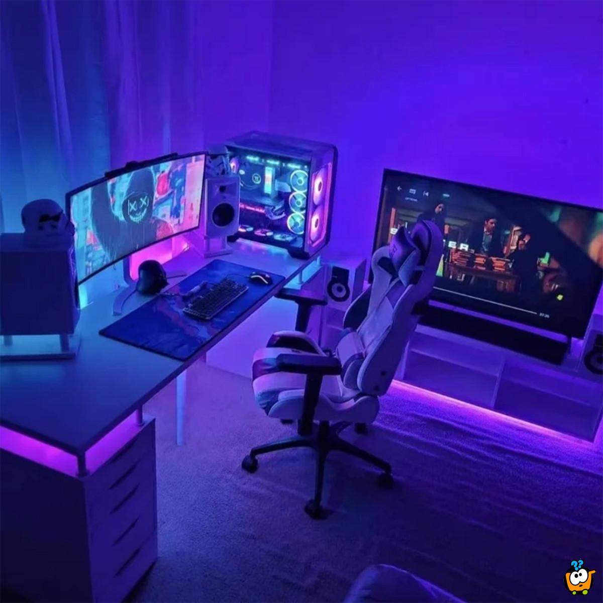 RGB LED traka sa daljinskim - ambijentalno osvetljenje za dom