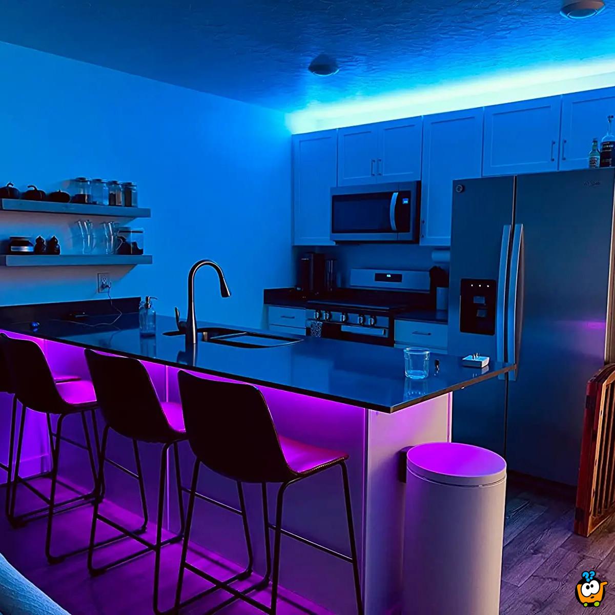 RGB LED traka sa daljinskim - ambijentalno osvetljenje za dom