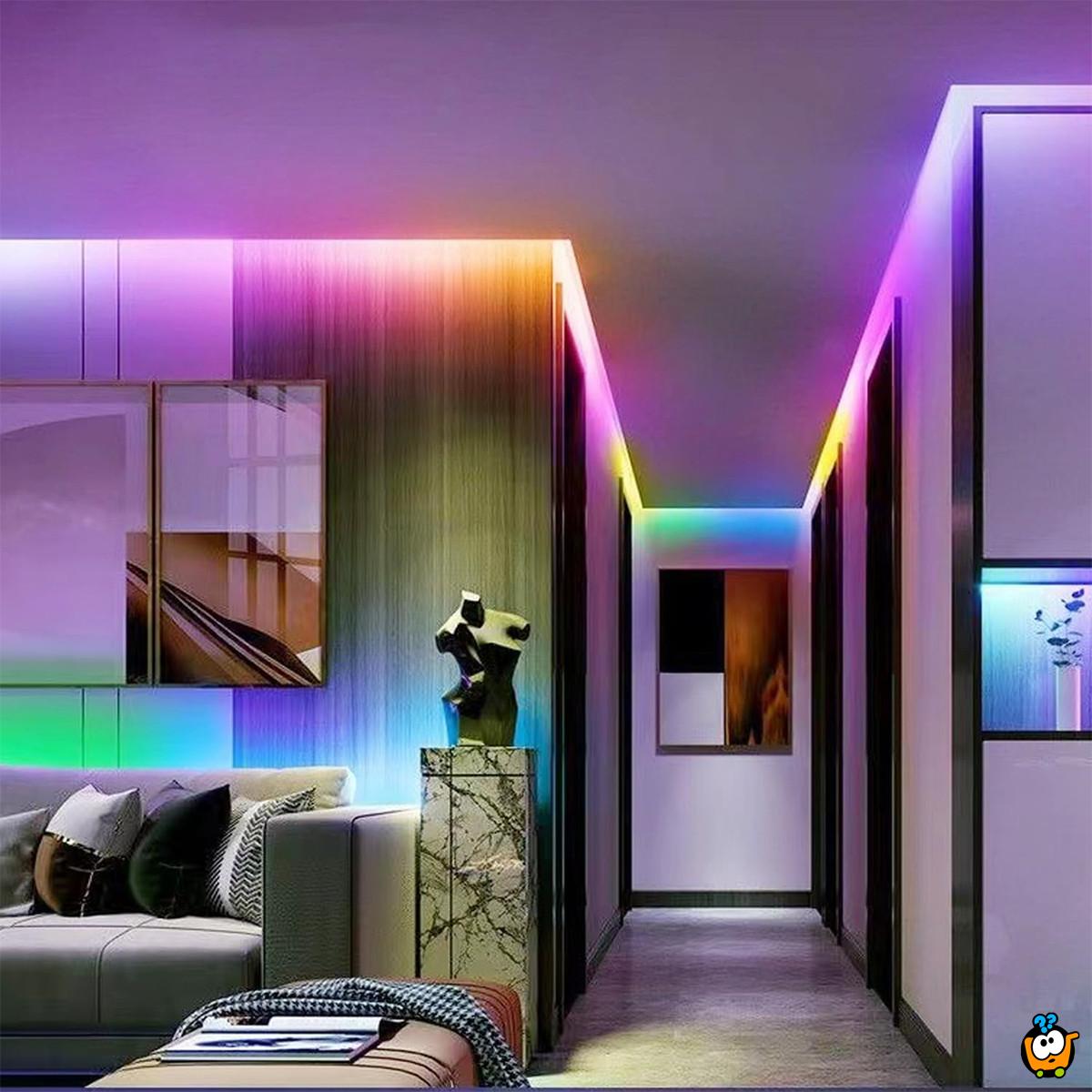 RGB LED traka sa daljinskim - ambijentalno osvetljenje za dom