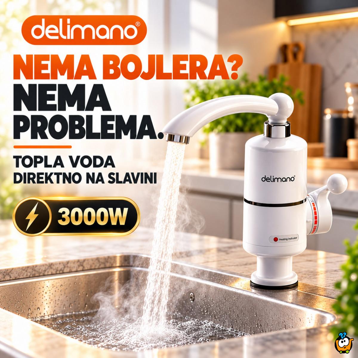 Delimano slavina sa instant grejačem – topla voda bez bojlera
