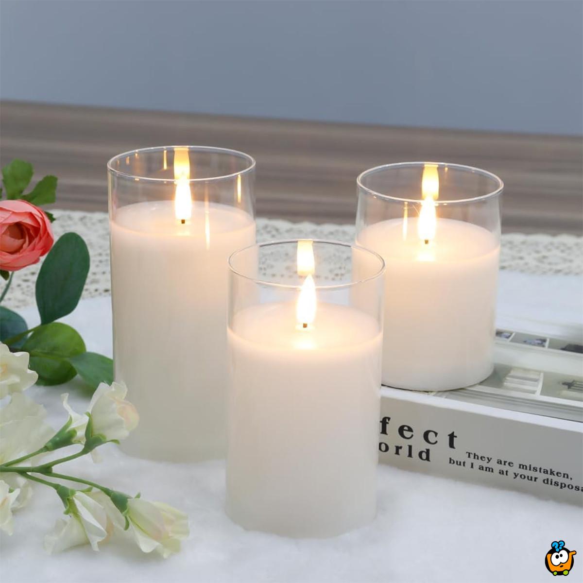 Candle harmony - Dekorativni set od 3 LED sveće na baterije