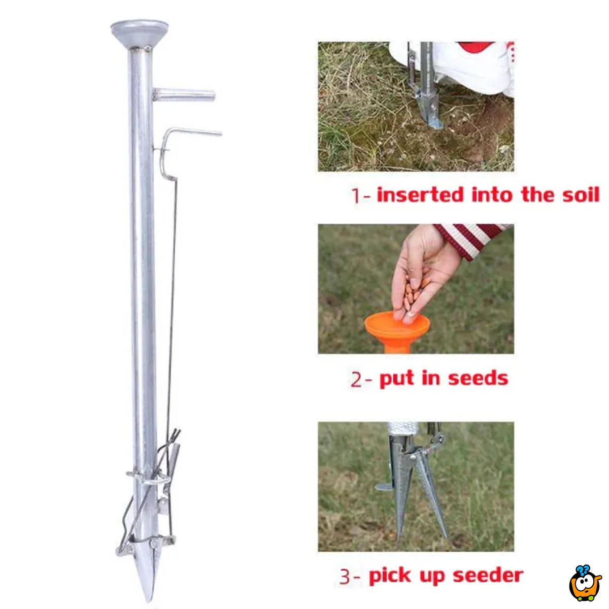 Seedling planter – Sadilica sa dugom ručkom