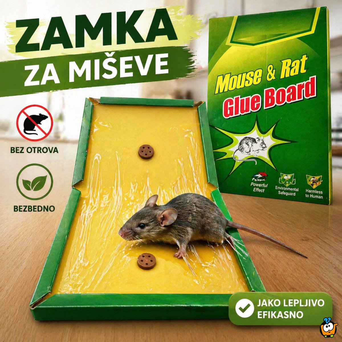 Super lepljiva knjiga za miševe - zamka za miševe bez otrova, brzo i efikasno rešenje