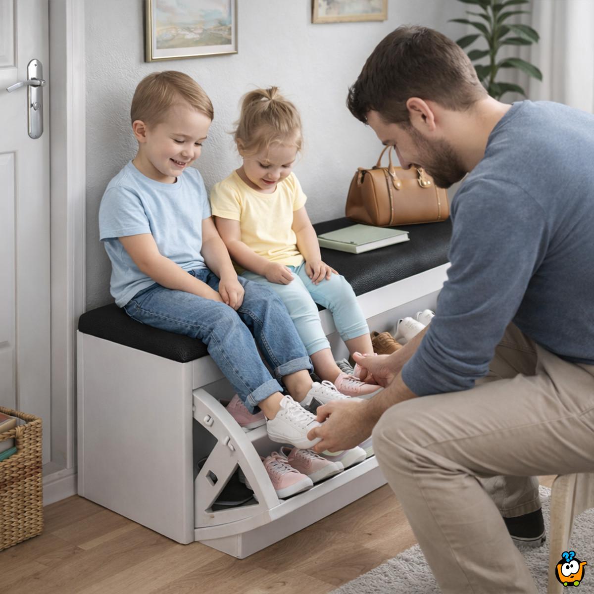 Sit and Store cipelarnik sa klupom