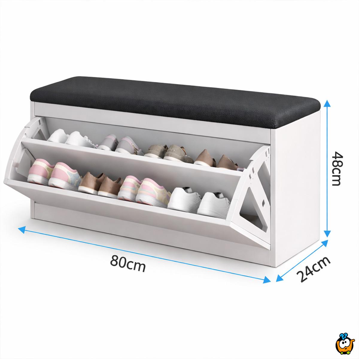 Sit and Store cipelarnik sa klupom