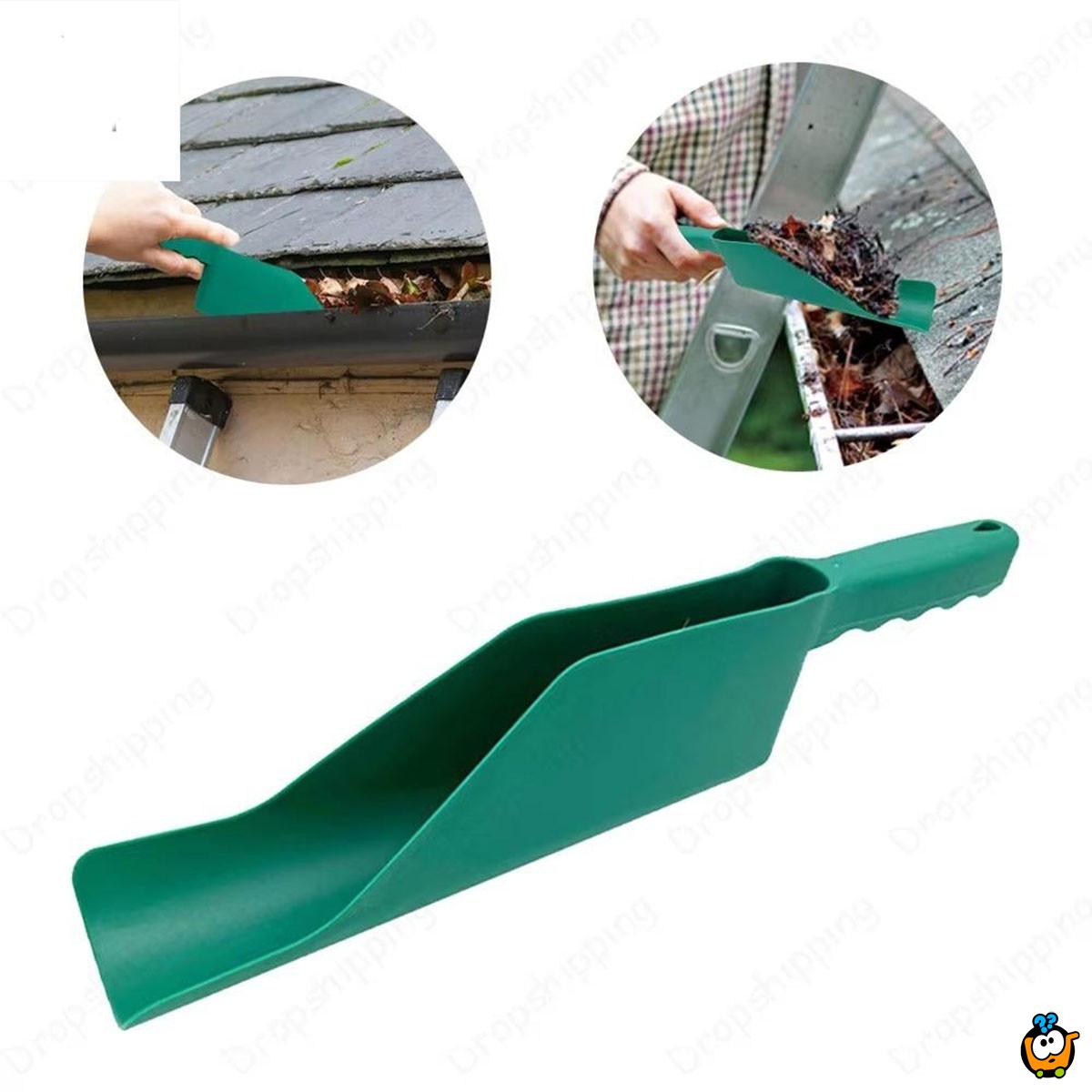 Ergonomska lopatica za efikasno čišćenje oluka