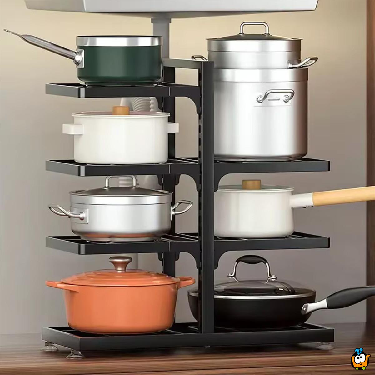 VERTIKO Pot Stand - podesivi stalak za tiganje i šerpe