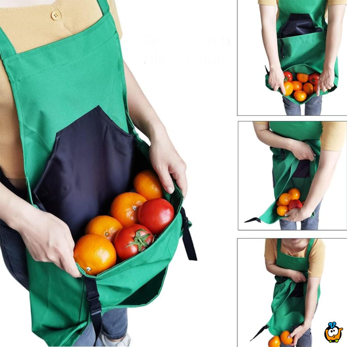 Praktična vodootporna kecelja za baštu