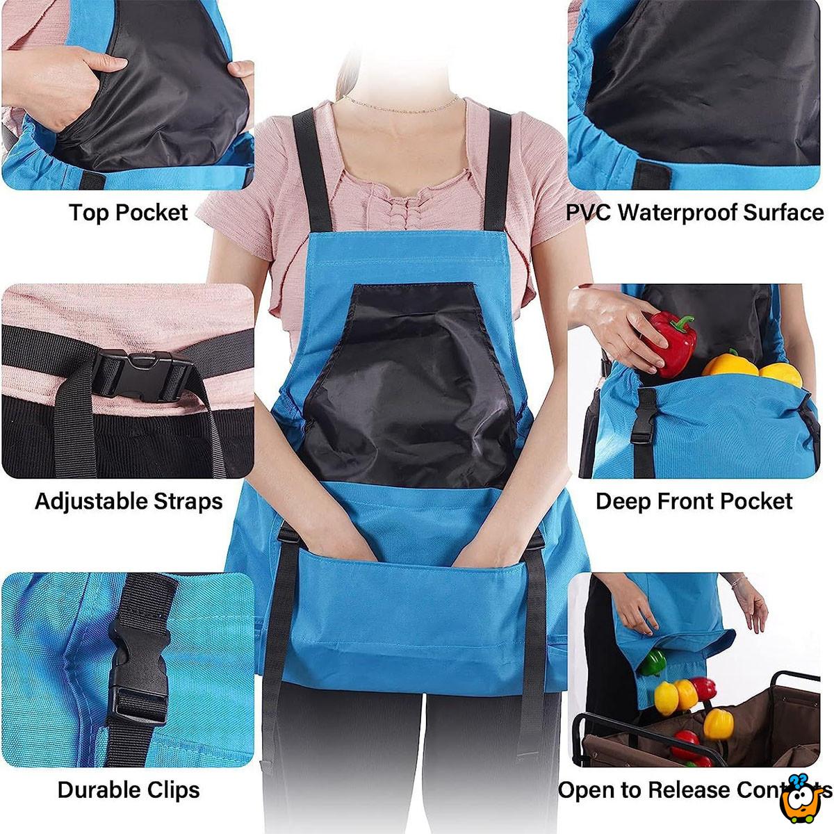 Praktična vodootporna kecelja za baštu