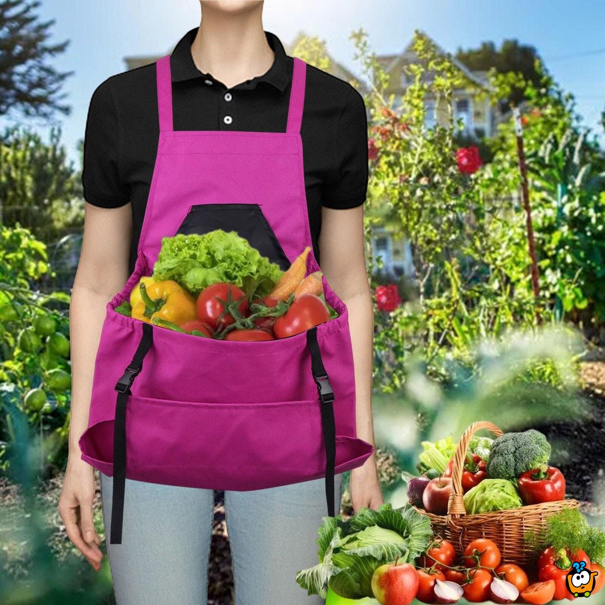 Praktična vodootporna kecelja za baštu