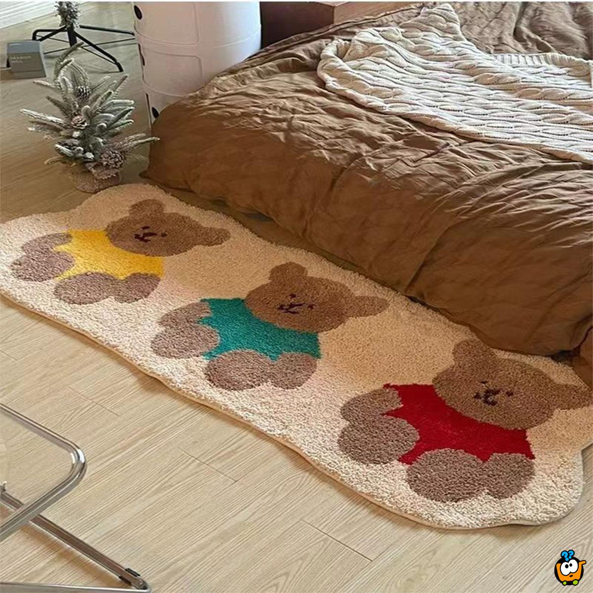 Teddy rug - Slatki tepih sa medvedićima 