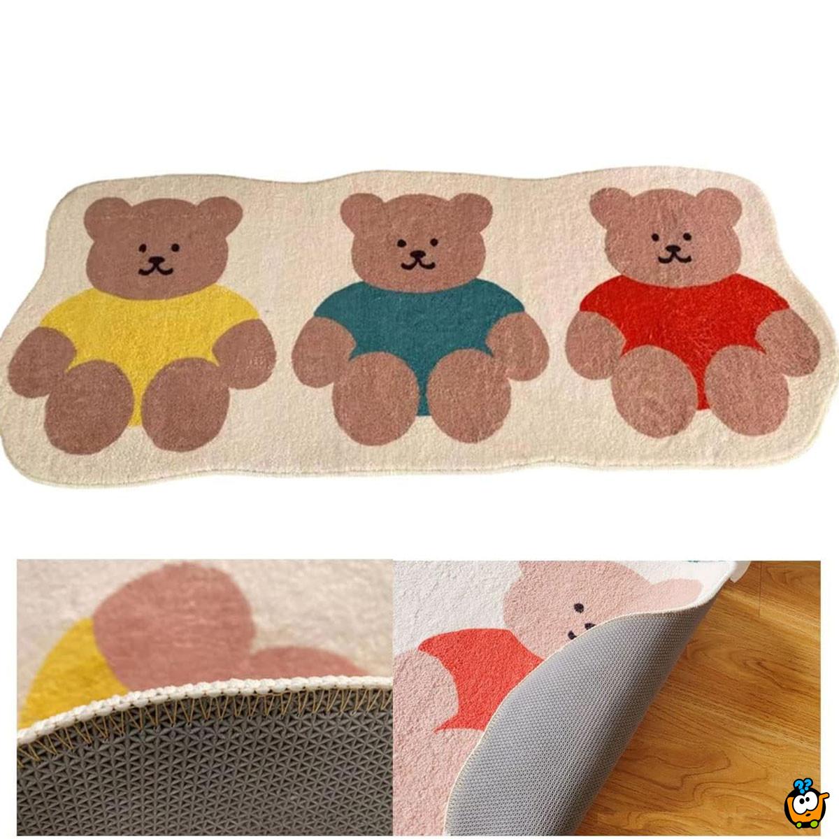 Teddy rug - Slatki tepih sa medvedićima 