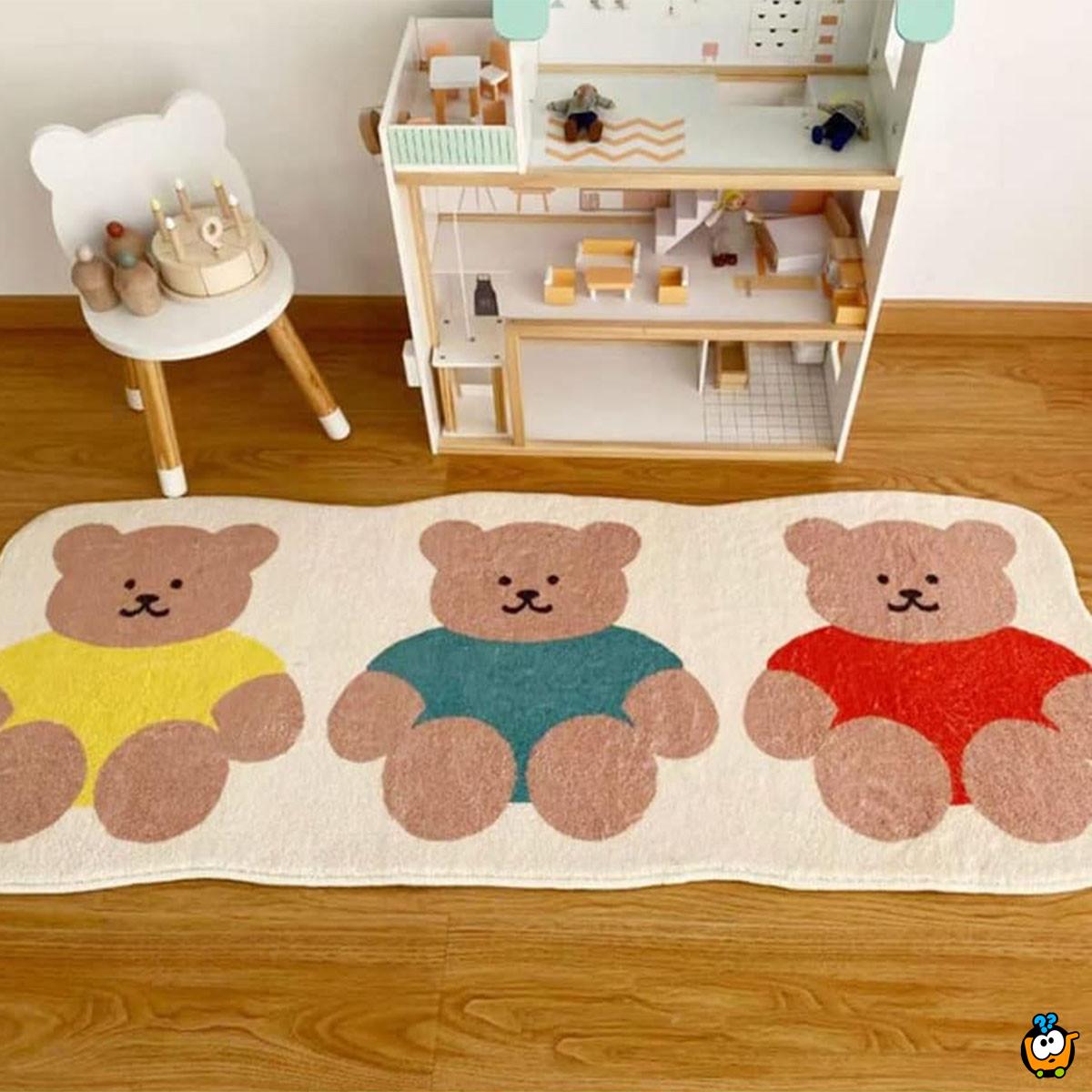 Teddy rug - Slatki tepih sa medvedićima 