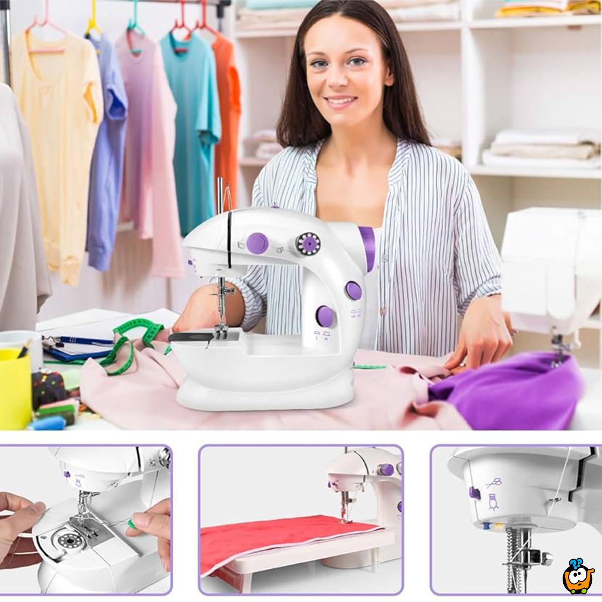 Mala šivaća mašina – kompaktna snaga za brzo šivenje