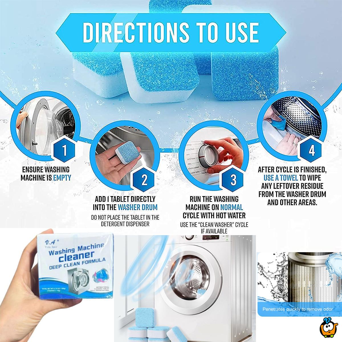 Pakovanje tableta za dubinsko čišćenje bubnja veš mašine