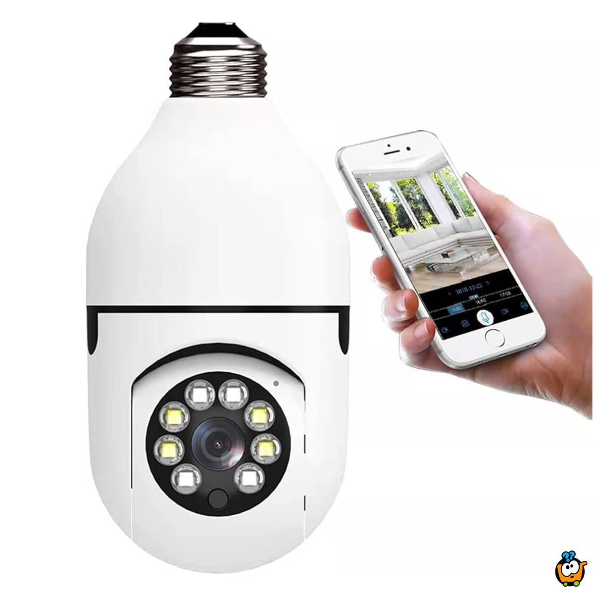 Smart Bulb - WiFi sigurnosna kamera u obliku sijalice