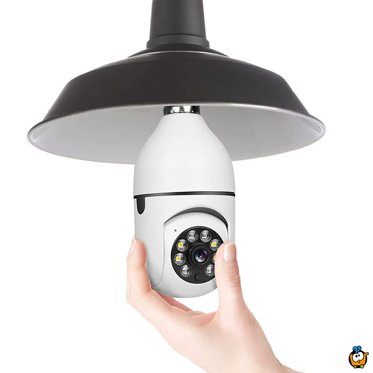Smart Bulb - WiFi sigurnosna kamera u obliku sijalice