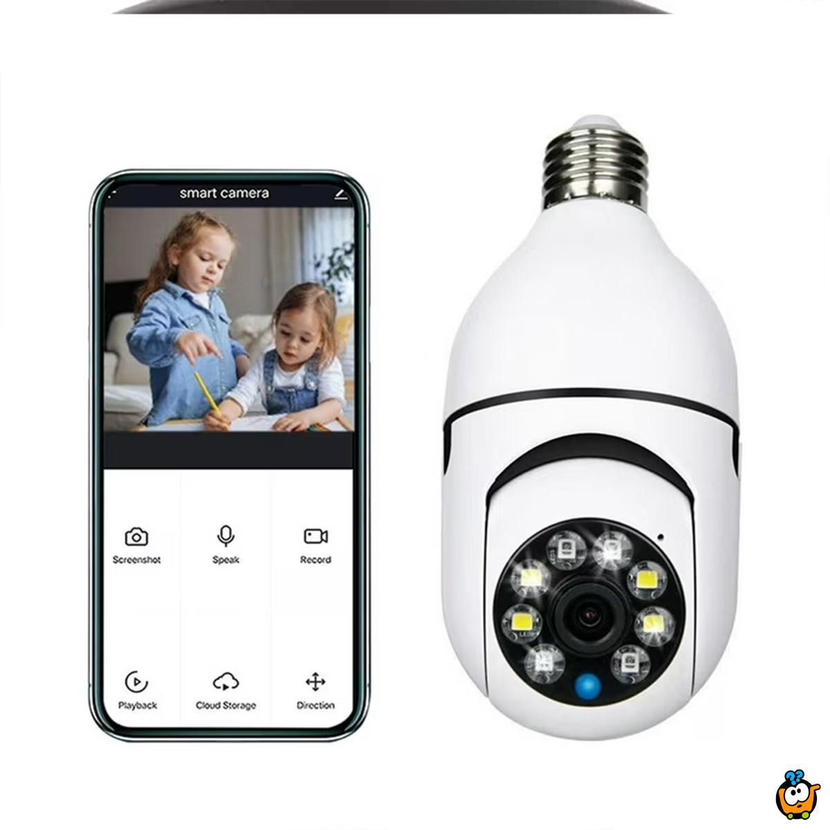 Smart Bulb - WiFi sigurnosna kamera u obliku sijalice