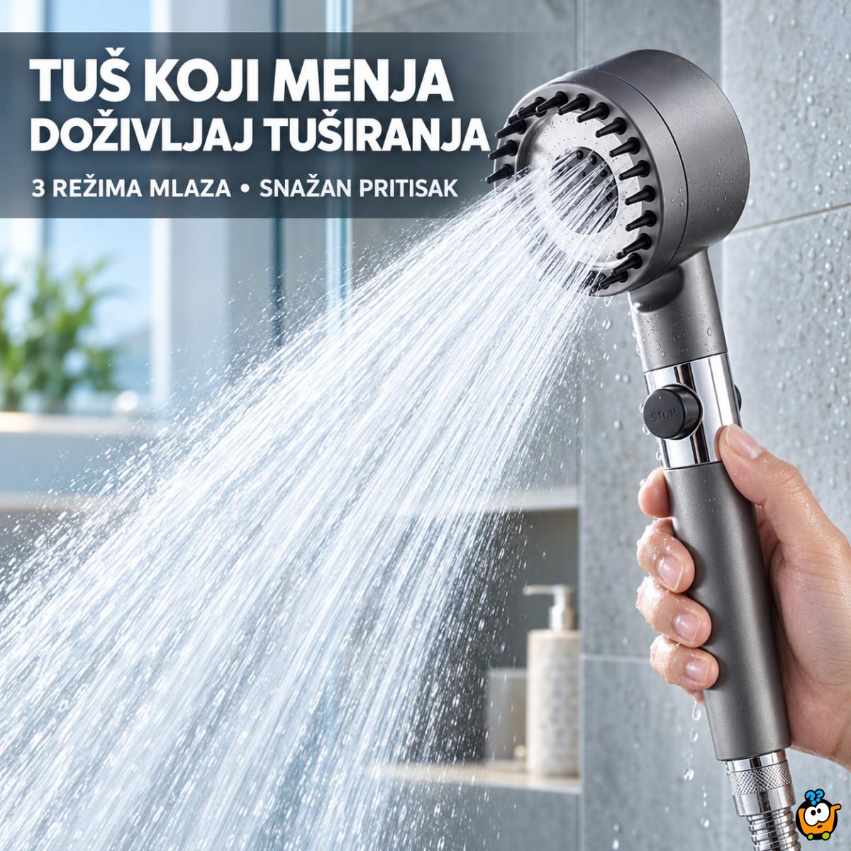 Smart Hydro Tuš glava za kupatilo sa podesivim mlaznicama