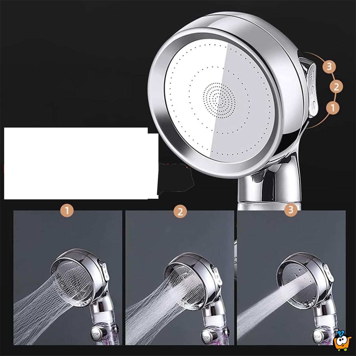 Turbo  charged shower - Tuš glava sa filterom i pojačanim pritiskom