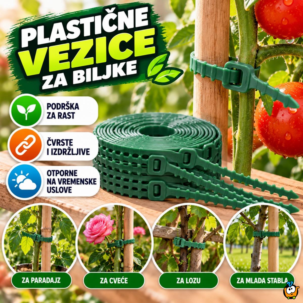 Plastične vezice za biljke