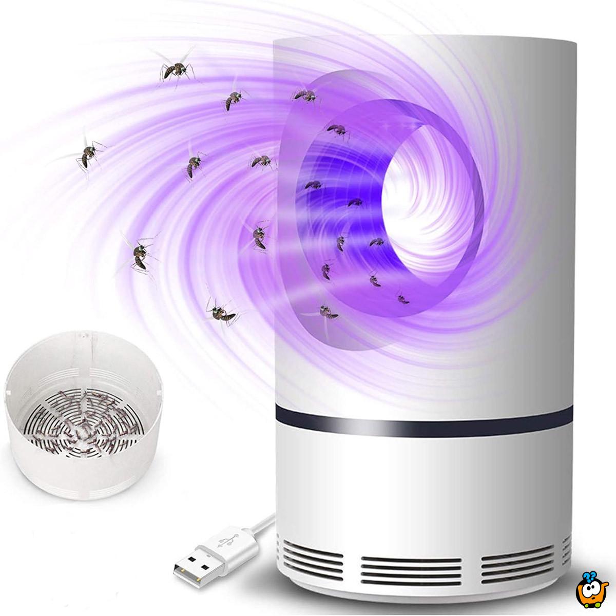 USB LED Killer mosquito - Lampa protiv komaraca sa ventilatorom