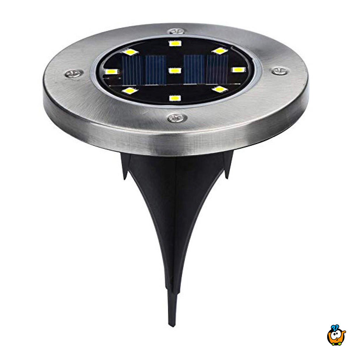 Disk Lights - Baštenske solarne disk ubodne lampe 4 kom