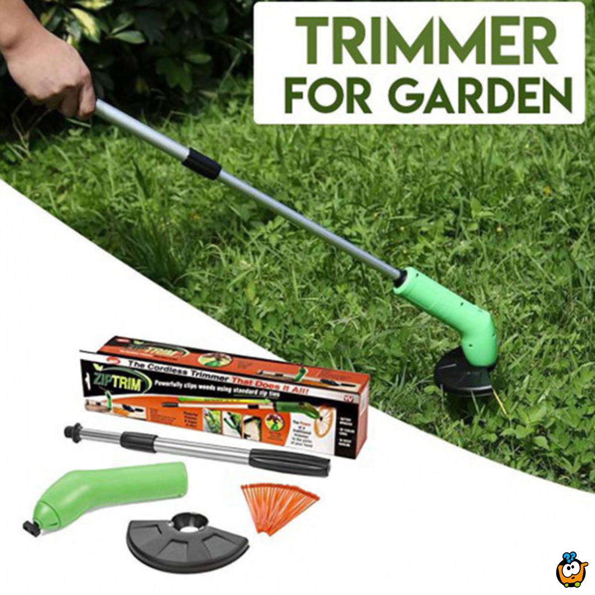 Zip Trim - Prenosivi trimer za održavanje vrta