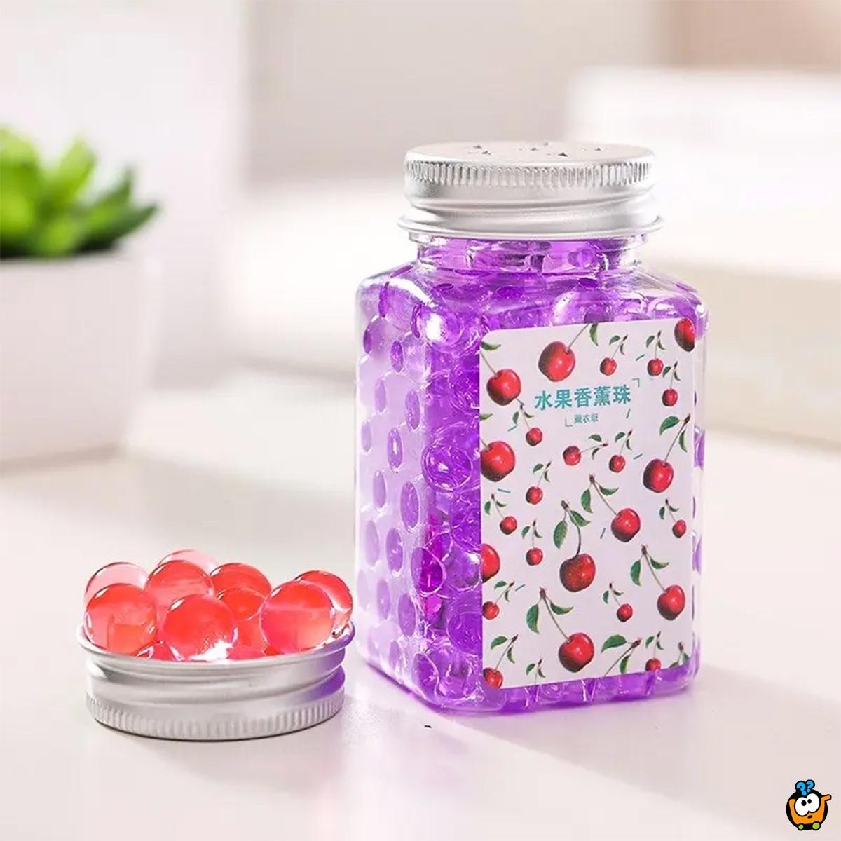 Fruit crystal - mirisne kuglice u bočici za osveženje doma