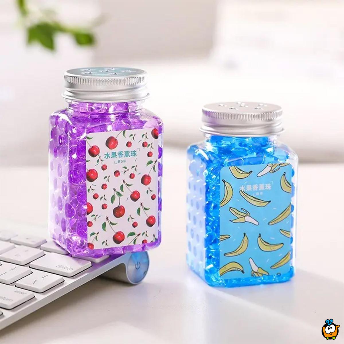 Fruit crystal - mirisne kuglice u bočici za osveženje doma