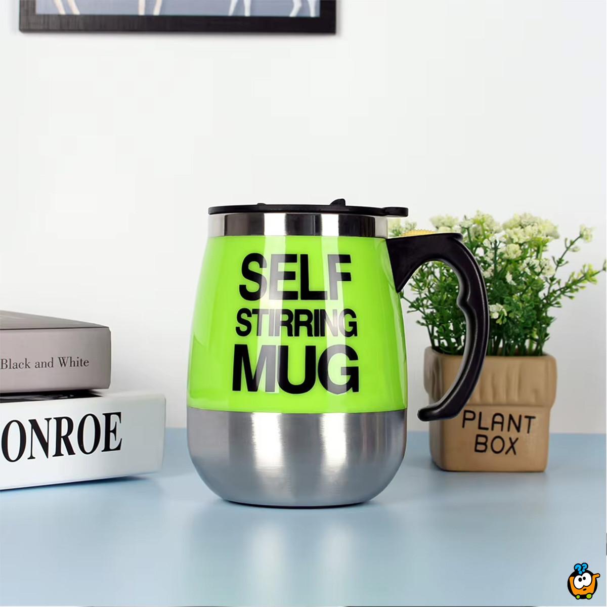 Auto electric mug 400 ml - šolja mešalica