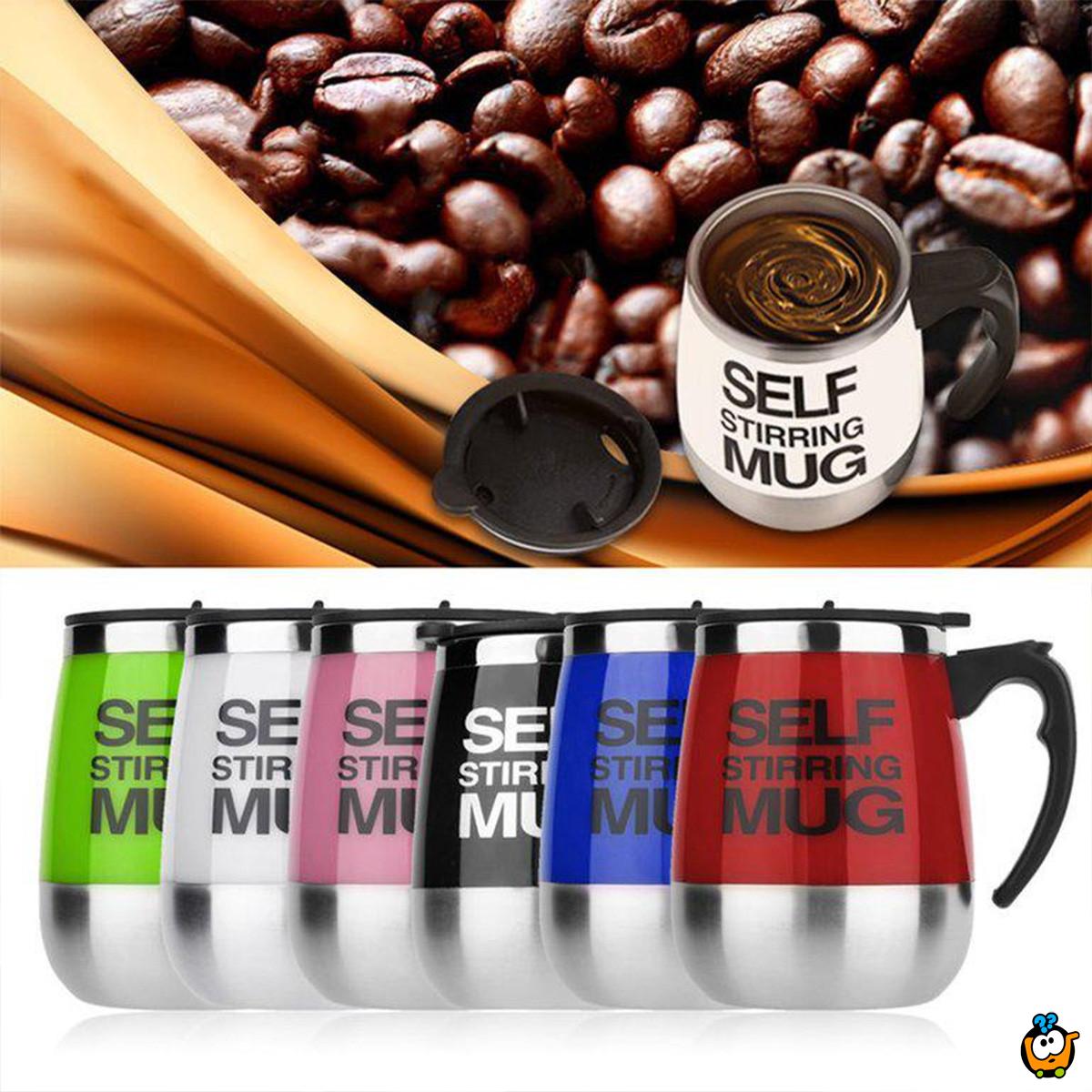 Auto electric mug 400 ml - šolja mešalica