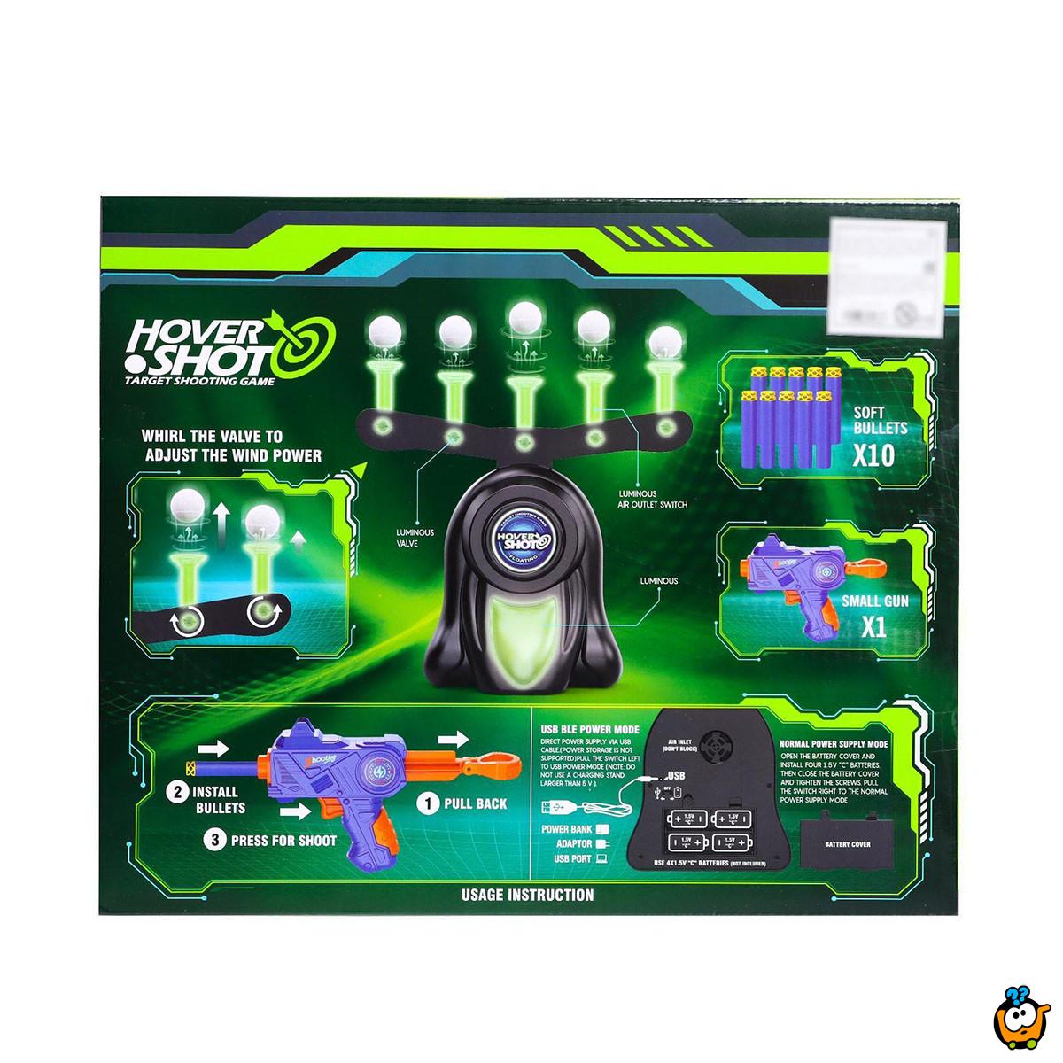 Interaktivna igra – Antigravitacioni set za gađanje