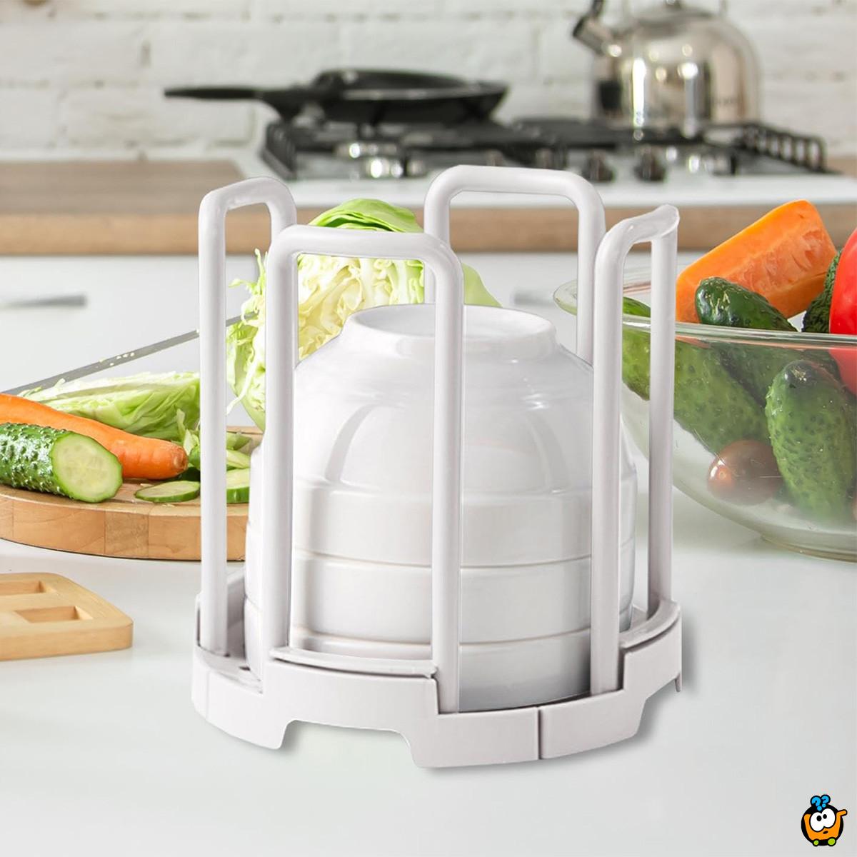 Podesivi stalak -oceđivač za činije