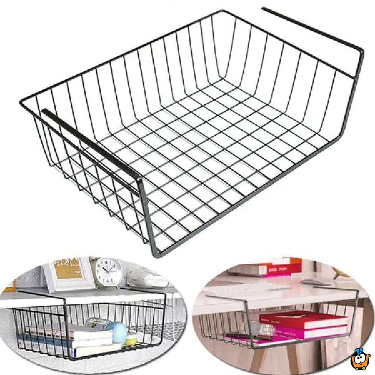 Metal shelf - Metalna viseća polica crna