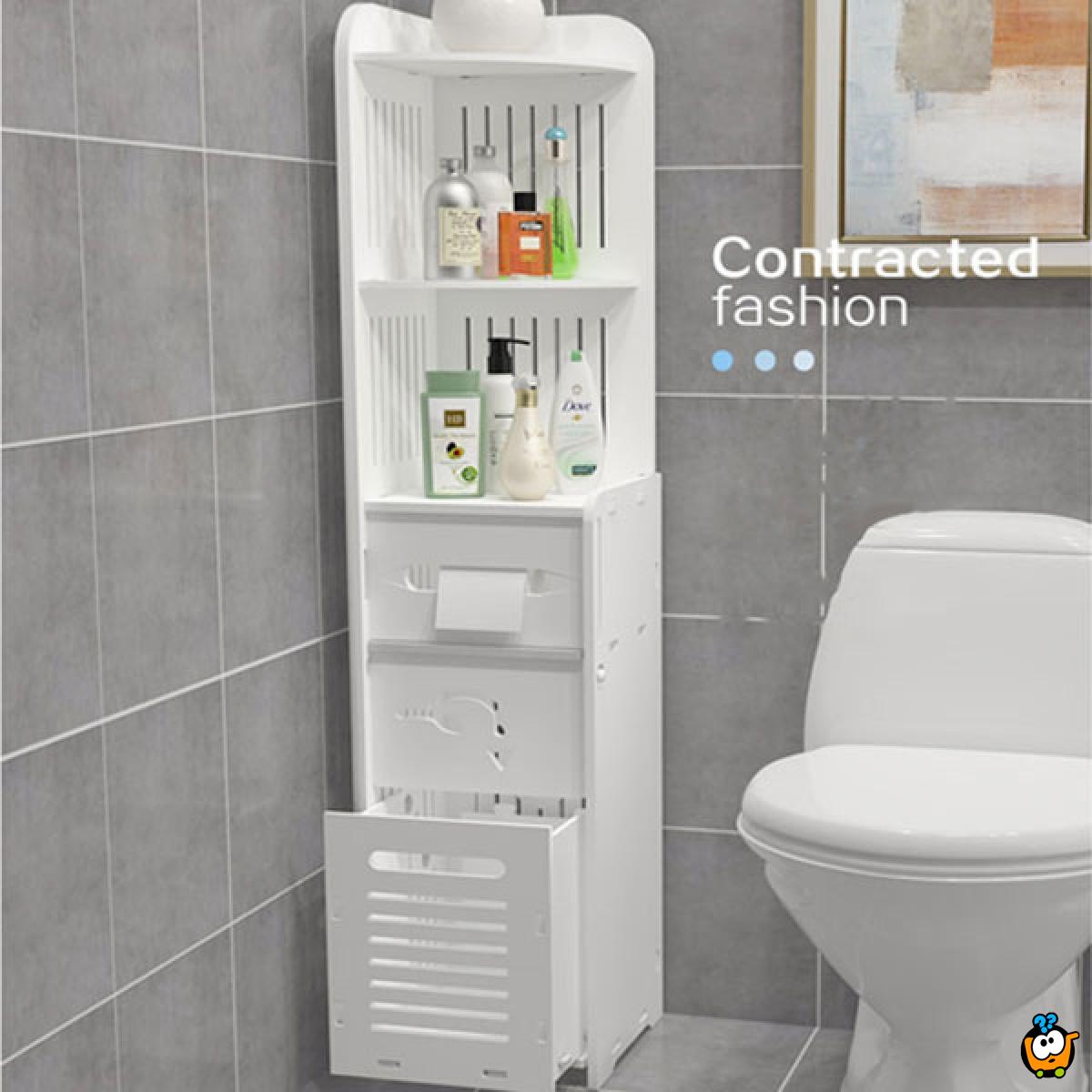 Moderan beli orman za kupatilo ili kuhinju