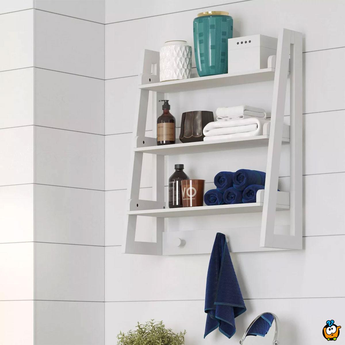 Bathroom Shelf -  Elegantna zidna polica sa 3 pregrade