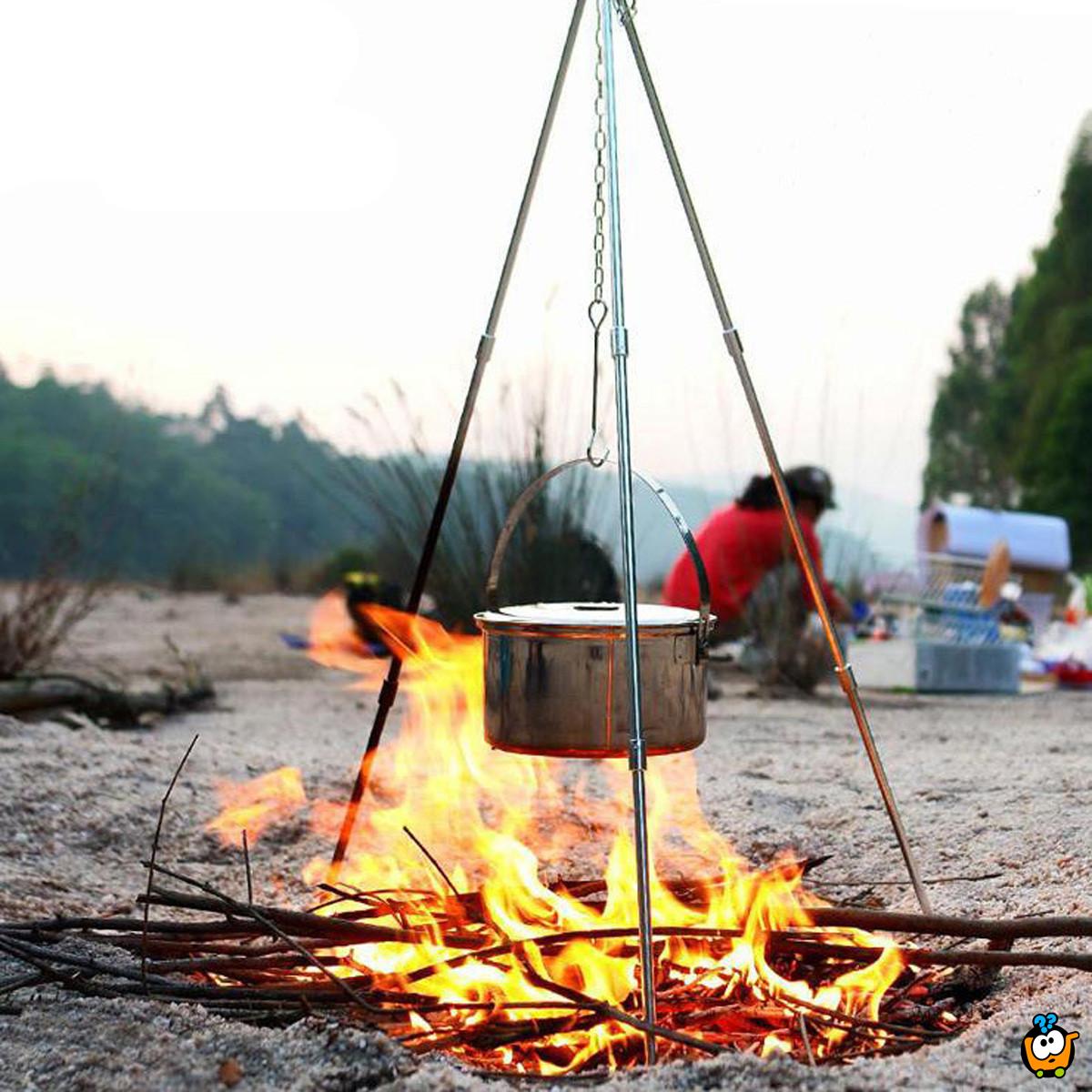 Cooking tripod-Stativ za lako kuvanje i roštiljanje