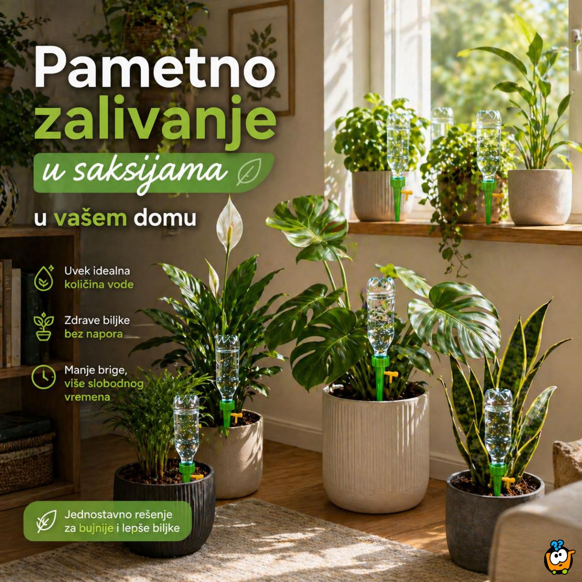 Pametna prskalica kap-po-kap 10 komada – Savršeno zalivanje bez muke i rasipanja vode