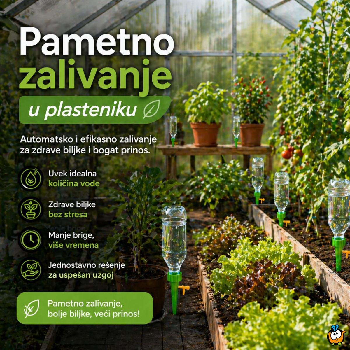 Pametna prskalica kap-po-kap 10 komada – Savršeno zalivanje bez muke i rasipanja vode